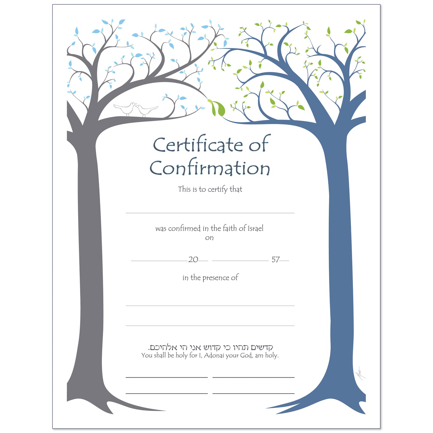 Confirmation - Contemporary