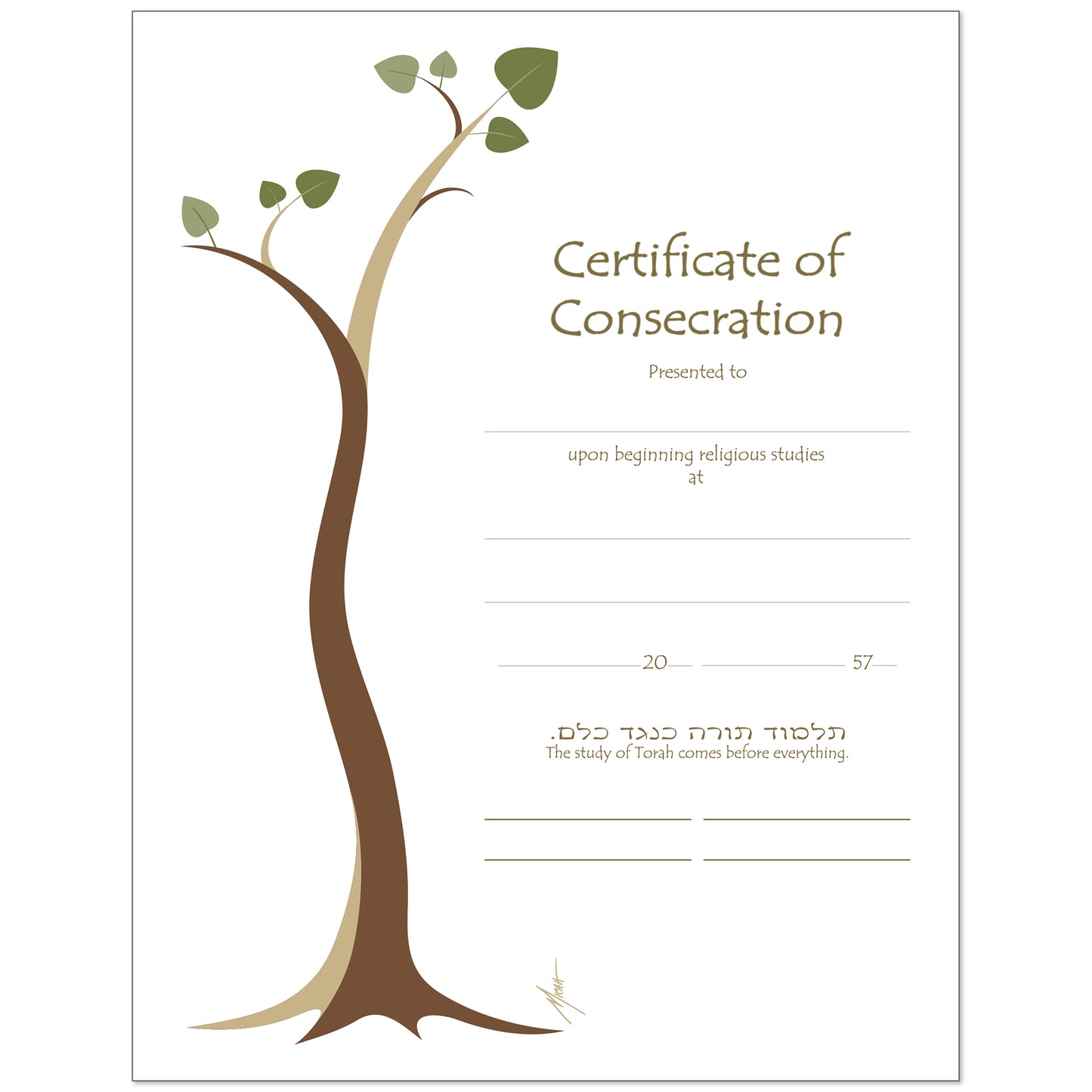 Consecration - Contemporary